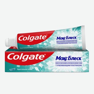 Зубная паста Colgate Макс Блеск отбеливающая 50мл