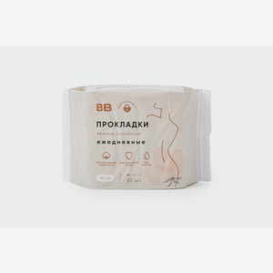 Прокладки женские ежедневные удлиненные (180 мм), 20 шт 1 уп