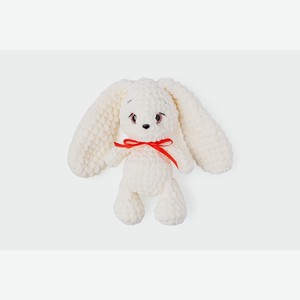 Вязаная игрушка ручной работы  Зайка Малютка  1 шт