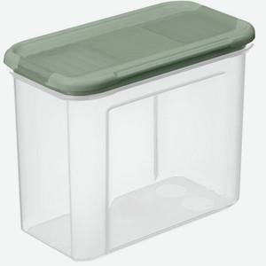 Емкость Profit House для сыпучих продуктов прямоугольная зеленая 1 л
