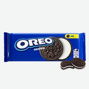 Печенье Oreo с какао и начинкой ваниль 38г, 38 г