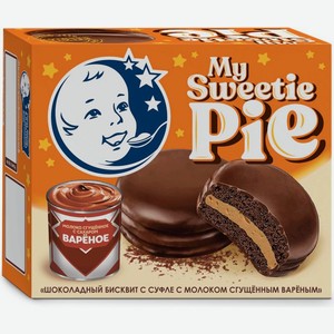 Бисквит Завод им. В.П.Пастухова My Sweetie Pie с какао 60г, 60 г