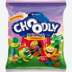 Мармелад жевательный ESSEN Choоdly Озорные чумиксы, 170г