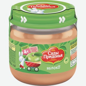 Пюре Сады Придонья Яблоко 80г Ст/б