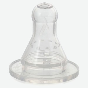 Соска «ПоМа» силиконовая с медленным потоком с рождения