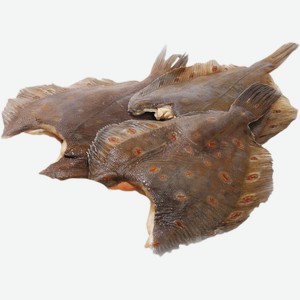 Камбала потрошеная обезглавленная (из мороженого сырья) ЛЕНТА FRESH СП полуфабрикат, Россия