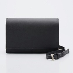 Сумка клатч кожаная кросс-боди на плечо с цепочкой