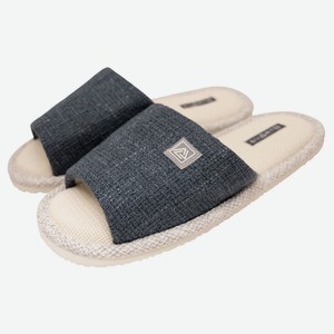 Туфли домашние мужские открытые син М-23-206, р-р 44