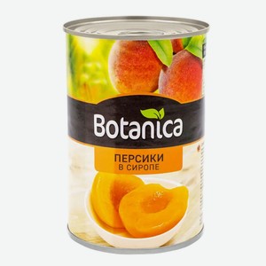 Персики половинки в сиропе Botanica консервированные 425г ж/