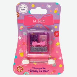 Гель-тени для век Lukky Beauty Sweetie с блестками, 2,5 г
