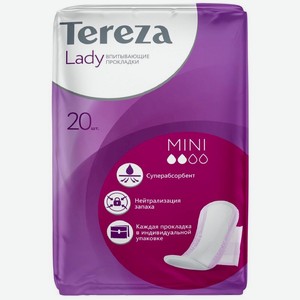 Прокладки Terezalady Mini впитывающие 20шт, 20 шт