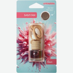 Ароматизатор воздуха Fouettele Wooden Aroma Бабл Гам воздуха жидкий 6мл, 1 шт