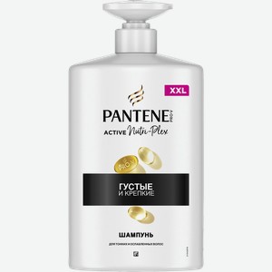 Шампунь PANTENE ProV Густые и крепкие, 900мл