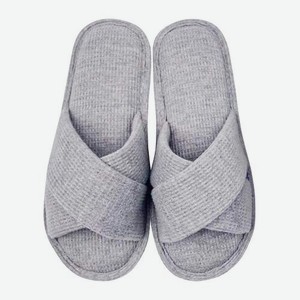 Тапочки женские открытые серые р40-41 в ассортименте