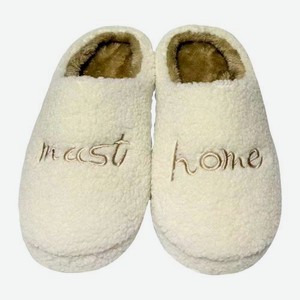 Женские тапочки белые CC02 р.38-39 закрытые Ломинар в ассортименте