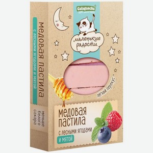 Пастила Galagancha Маленькие Радости с ягодами и мятой медовая, 95г