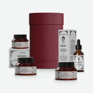 VERIFIQUE Подарочный набор антивозрастной косметики для лица с пептидом матриксил (Matrixyl), 1 шт.