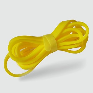 L-V-P Эспандер ленточный для подтягиваний на турнике, нагрузка 2-7 кг, цвет: Желтый, 1 шт