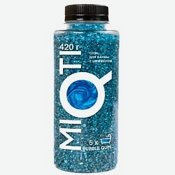 Соль для ванн цветная, с шиммером, аромат Bubble Gum