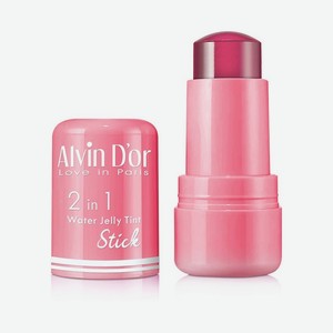 ALVIN D’OR Стойкий тинт 2 в 1 для губ и щек в стике  Water jelly tint , тон 03 chil (розовый)