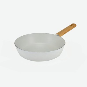 Сковорода HITT White Diamond 26см глубокая из алюминия с а/п