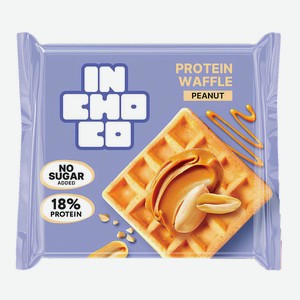 Вафля Inchoco протеиновая Арахис, 35 г