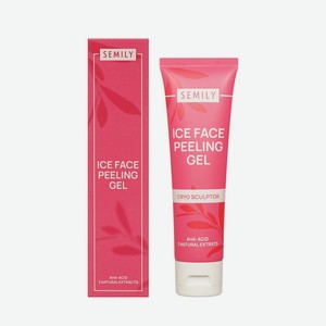 Пилинг для лица с фруктовыми кислотами SEMILY Ice Face Peeling Gel 75мл