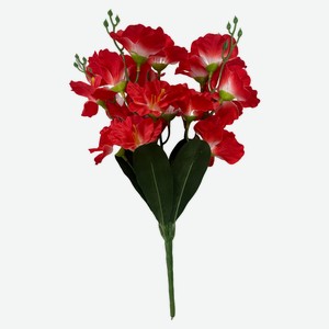 Цветок искусственный Гладиолус красный 45 см, 1 шт