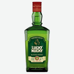 Виски Lucky Nucky купажированный Россия, 0,5 л
