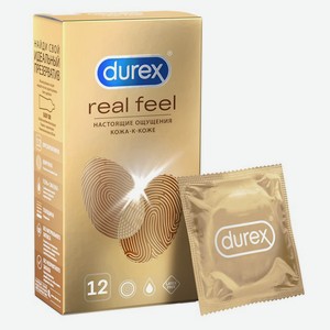 Презервативы Durex Real Feel Таиланд, 12 шт