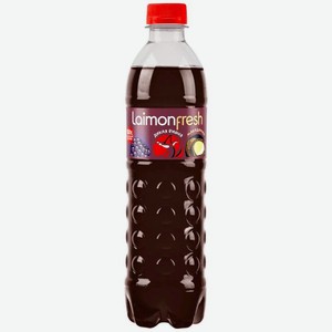 Напиток Laimon Fresh Дикая вишня-ежевика-макадамия газированный 500мл, 500 мл