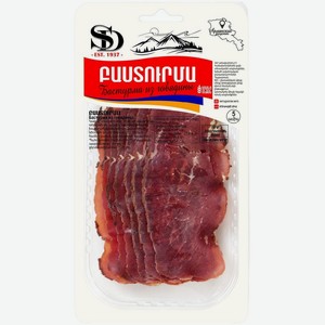 Бастурма SD из говядины сыровяленая 50г, 50 г