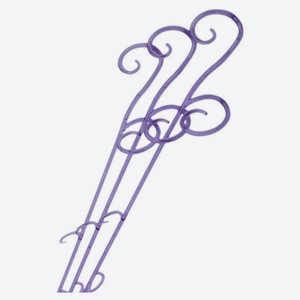 Опора для орхидей фиолетовая, 60 см