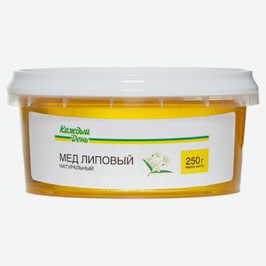 Мед липовый «Каждый день» цветочный, 250 г