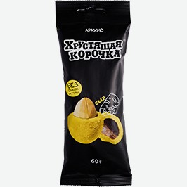 Арахис Хрустящая Корочка, Со Вкусом Сыра, Со Вкусом Креветки, 60 Г