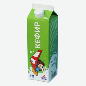 Кефир Рамоз 1%, 1000 г, тетрапак