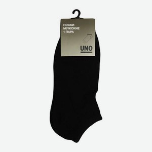 Мужские носки чёрные Uno р.27