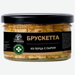 Брускетта Casa Artesana из перца с сыром, 190мл