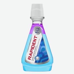 RAPIDENT Ополаскиватель для полости рта отбеливающая и укрепление эмали, с папином, 360 мл