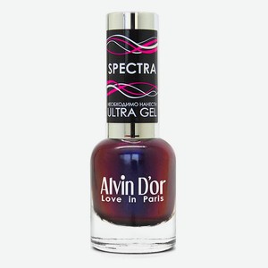 ALVIN D’OR Лак для ногтей SPECTRA, 10 Фиолетово-баклажанный