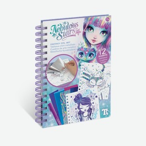 Набор аппликаций фольгой для девочек. Серия Isadora