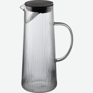Кувшин AROMA 1,2 л из цветного боросиликатного рельефного ст