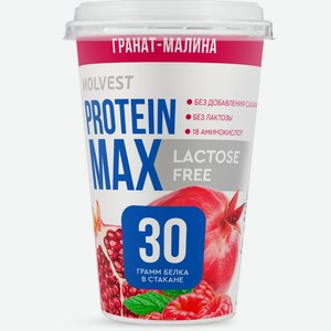 БЗМЖ Напиток к/м Protein max безлактозный гранат/малина 240г
