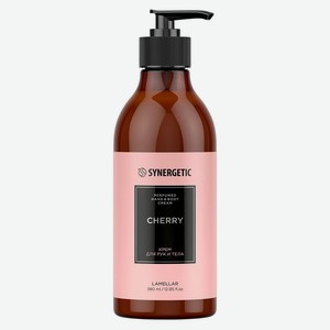 Крем для рук и тела Synergetic вишня, 380 мл