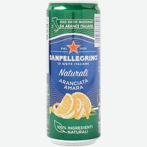 Напиток Sanpellegrino Amara с соком газированный 330мл