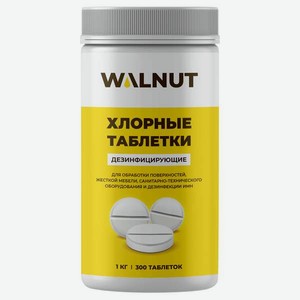Дезинфектор WALNUT Хлор 1000 мл 1000 г дезинфекция