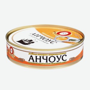 Анчоус В Масле Пролив Европейский 160г Ж/б Ключ