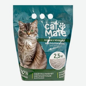 Наполнитель для кошек Catmate комкующийся 2.5кг