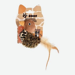 Игрушка для кошек с перьями Птица Zoof