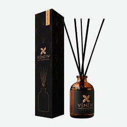 Диффузор ароматизатор для дома парфюм Кожа Сантал